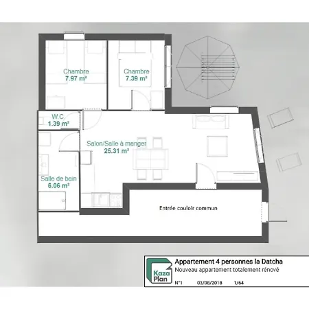 La Datcha 2 - 4 Personnes Apartment *